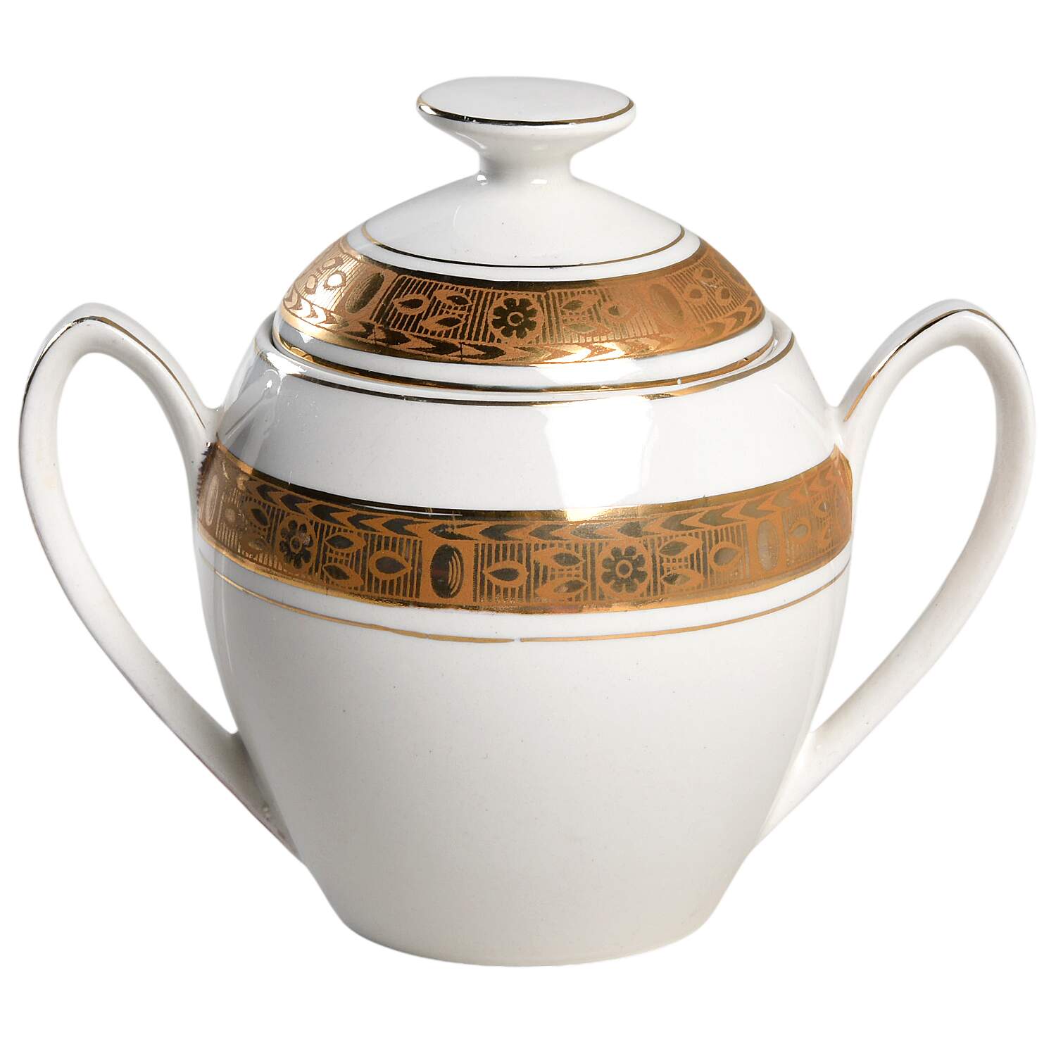 4696 Sugar Bowl & Lid by Burgess & Leigh-1