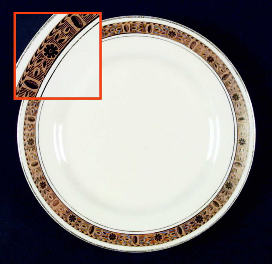 4696 Salad Plate by Burgess & Leigh-1