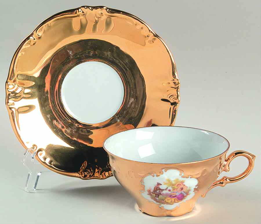 PBU24 Flat Cup & Saucer Set by Parbus-1