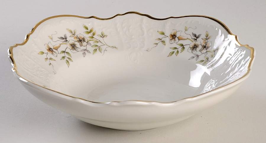 Blossom 8" Round Vegetable Bowl by Thun-1