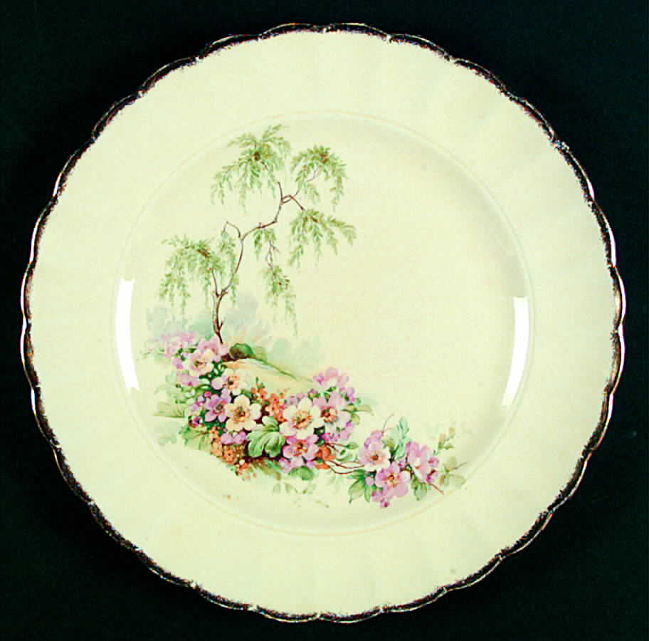 Breath O' Spring Dinner Plate by British Empire Ware-1