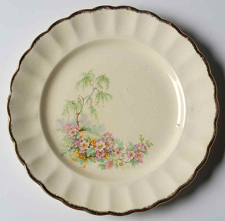 Breath O' Spring Salad Plate by British Empire Ware-1