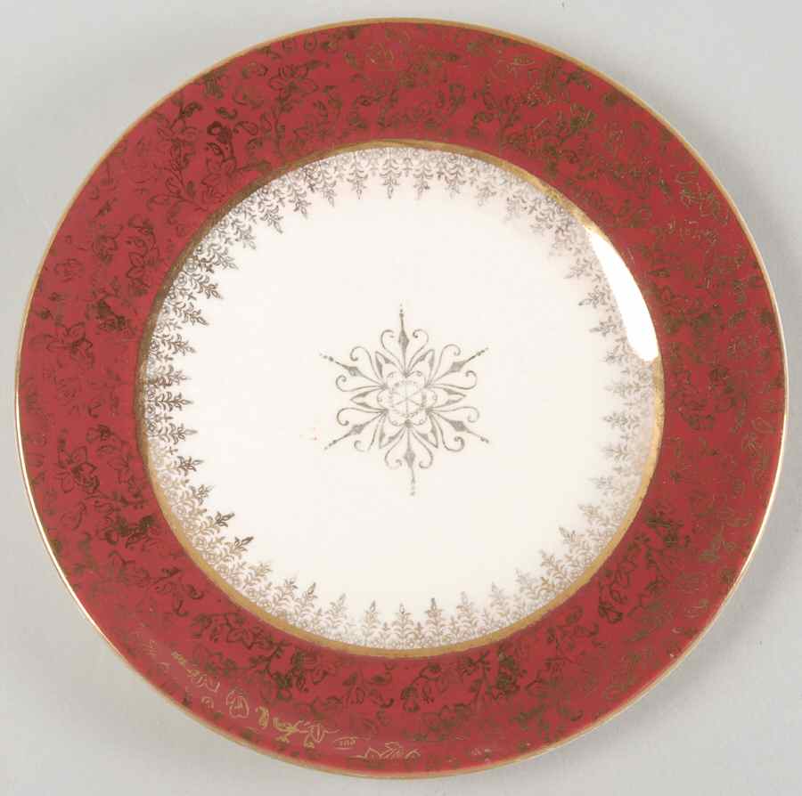 Treasure O'Gold Bread & Butter Plate by British Empire Ware-1