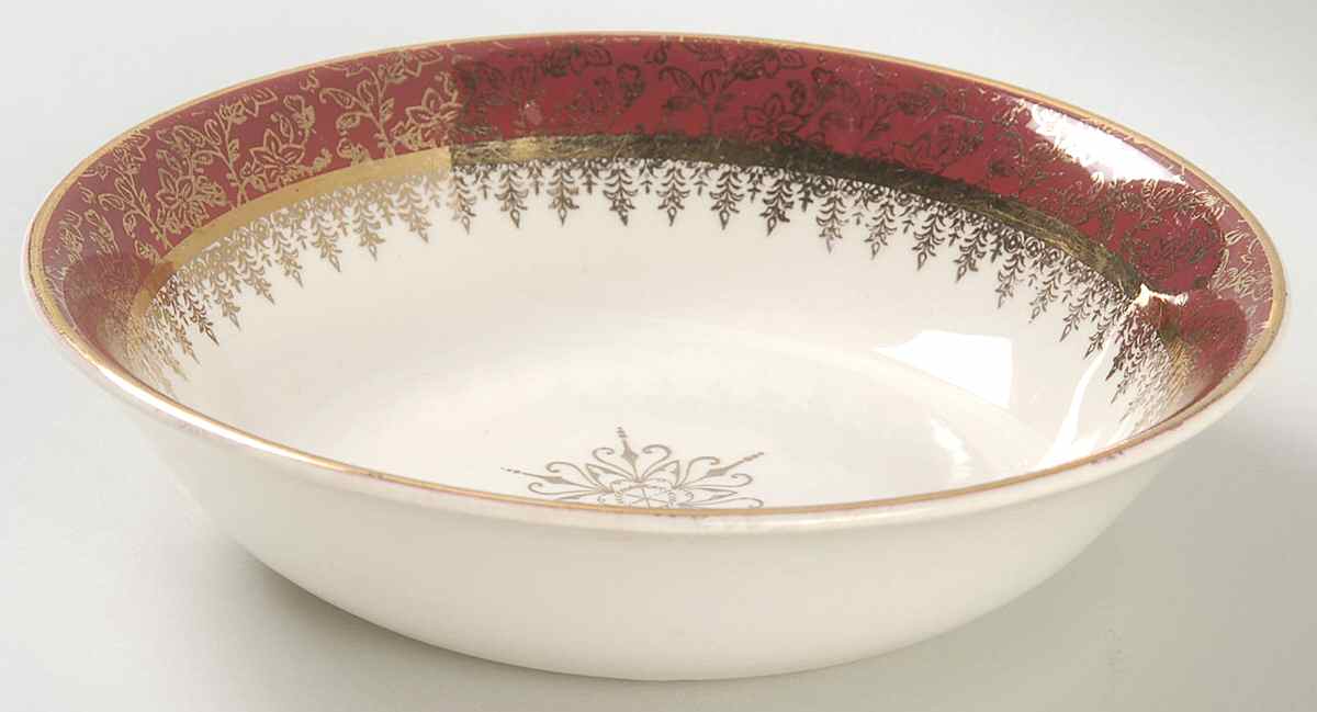 Treasure O'Gold Coupe Cereal Bowl by British Empire Ware-1