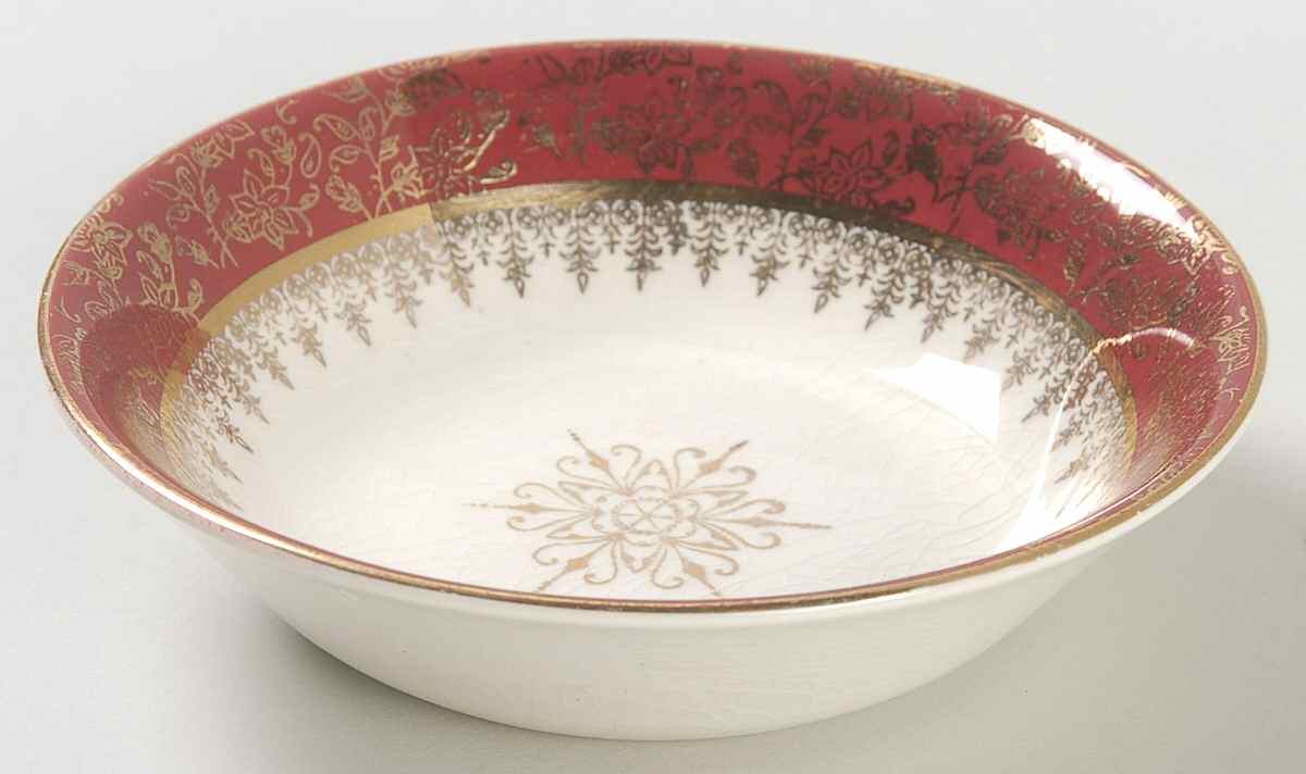 Treasure O'Gold Fruit/Dessert (Sauce) Bowl by British Empire Ware-1