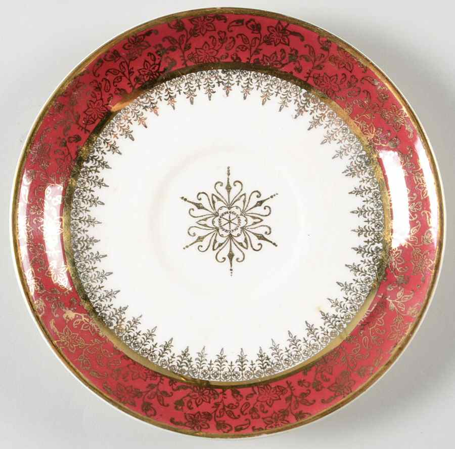 Treasure O'Gold Saucer by British Empire Ware-1