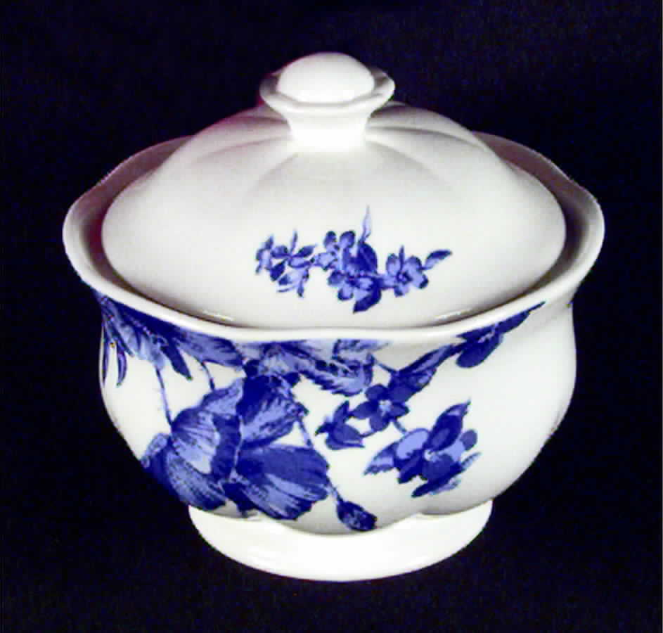 Windsor Garden Sugar Bowl & Lid by Block-1
