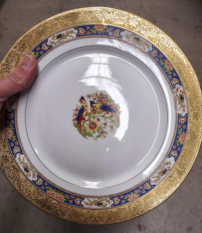 BOJ37 Dinner Plate by Jean Boyer (Limoges)-1
