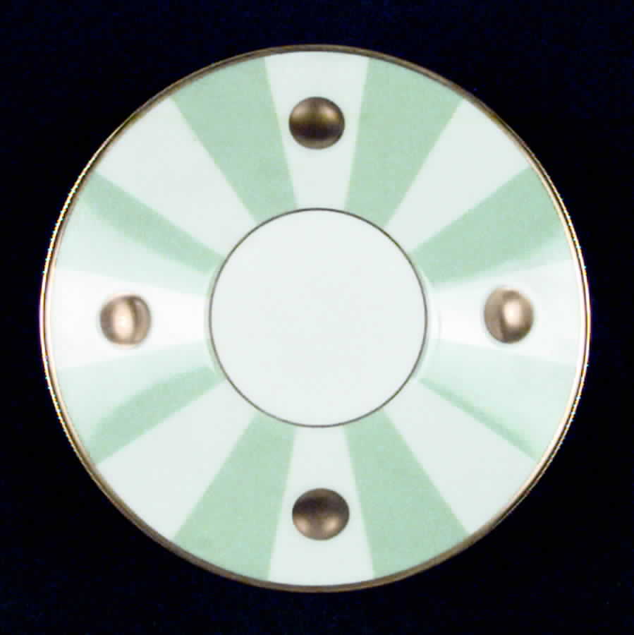 Lipari Green (Vert) Saucer by Bernardaud-1