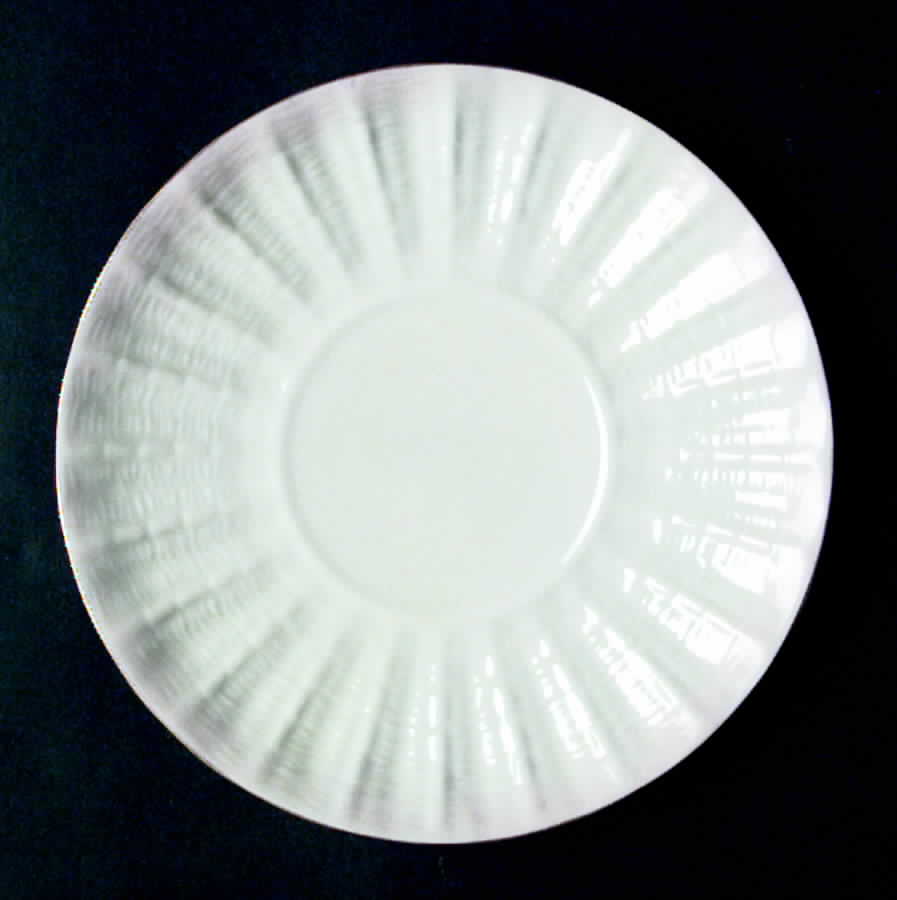 Neptune Pink (Gold Trim) Bread & Butter Plate by Belleek Pottery (Ireland)-1