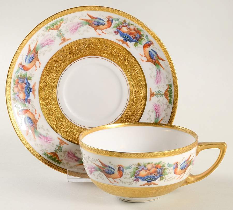 BLK70 Flat Cup & Saucer Set by Black Knight-1
