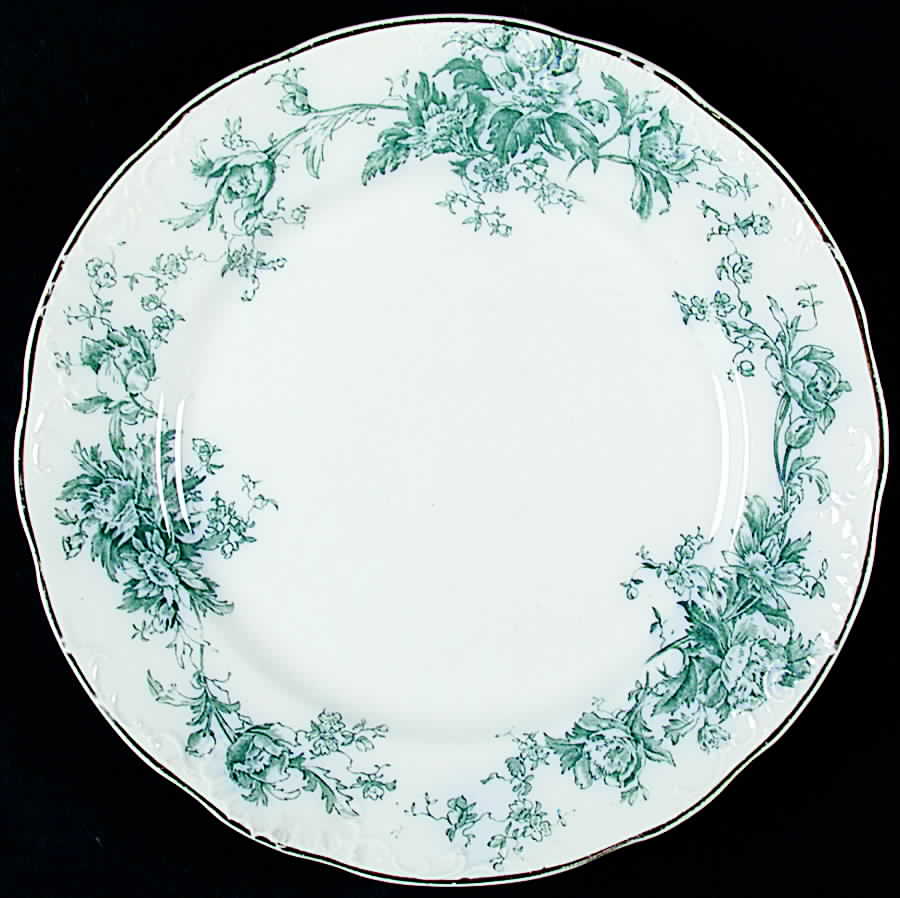 Luray Dark Blue Luncheon Plate by Bishop & Stonier-1