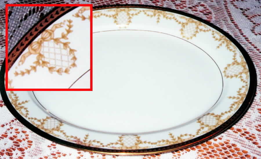 BWD267 9" Oval Vegetable Bowl by Bawo & Dotter-1