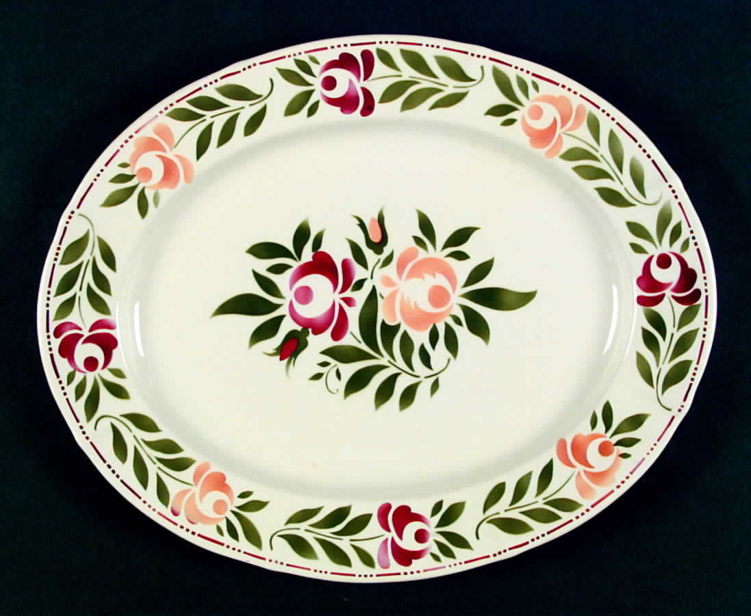 BCH7 12" Oval Serving Platter by Boch-1