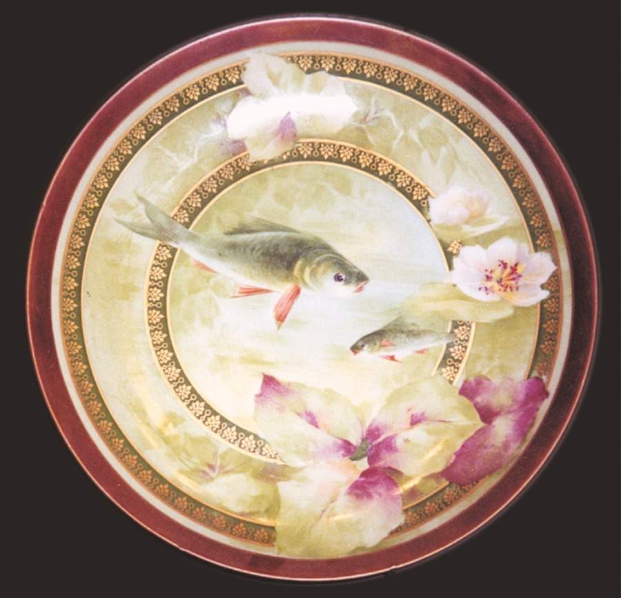 BOG33 Luncheon Plate by George Borgfeldt-1
