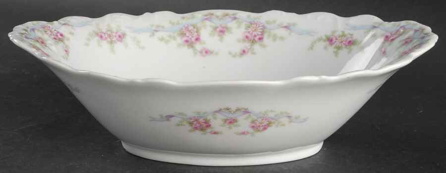 BWD277 (NO TRIM) 10" Oval Vegetable Bowl by Bawo & Dotter-1