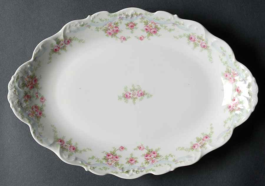 BWD277 (NO TRIM) 11" Oval Serving Platter by Bawo & Dotter-1