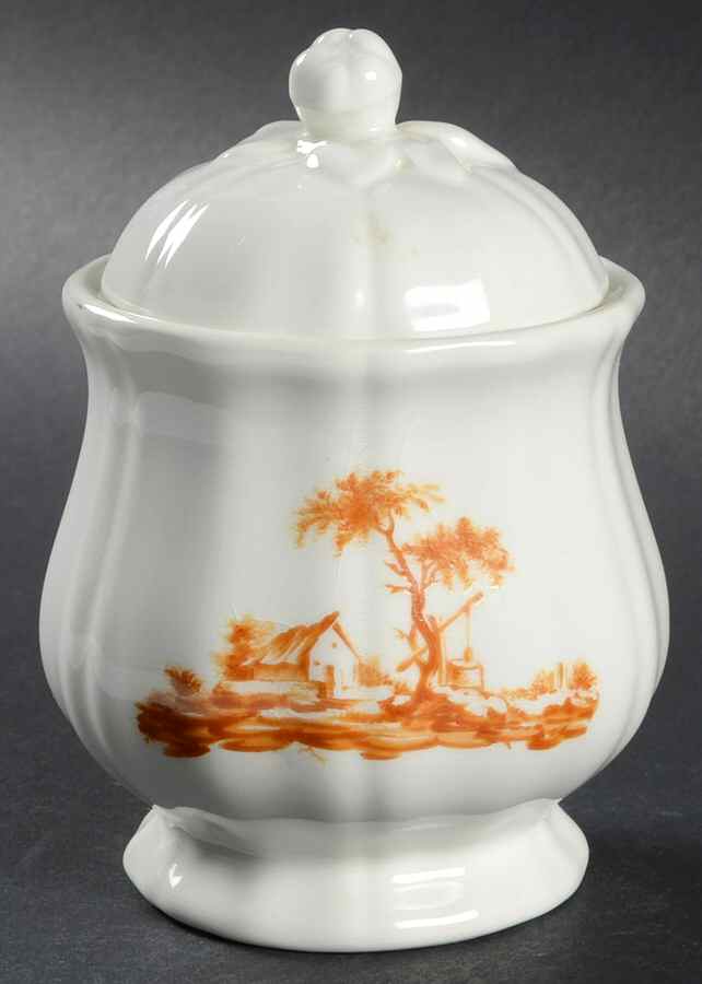 BOI3 Sugar Bowl & Lid by Bon Vivant-1