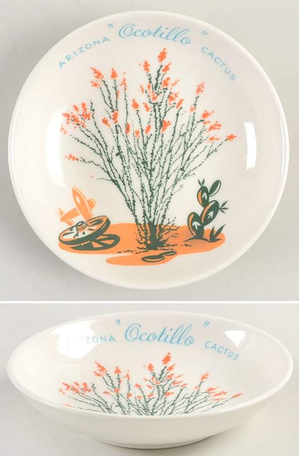Arizona Cactus Fruit/Dessert (Sauce) Bowl by Blakely-1