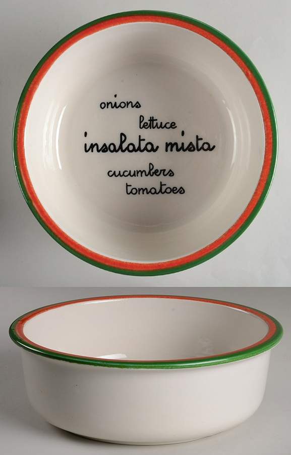 BAZ2 11" Large Salad Serving Bowl by Baldelli Italia-1