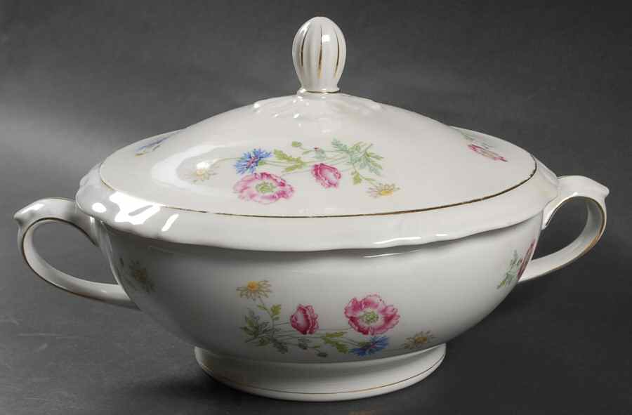 BTH85 Round Covered Vegetable by Bareuther & Co-1