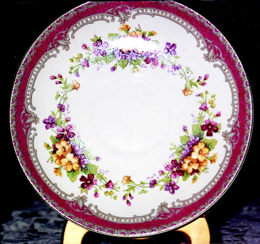 BUL19 Saucer by Burgess & Leigh-1