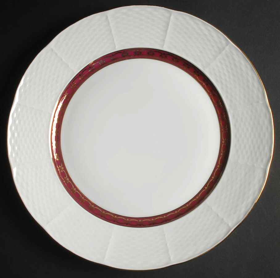 Renaissance Purple Dinner Plate by Baum Brothers-1