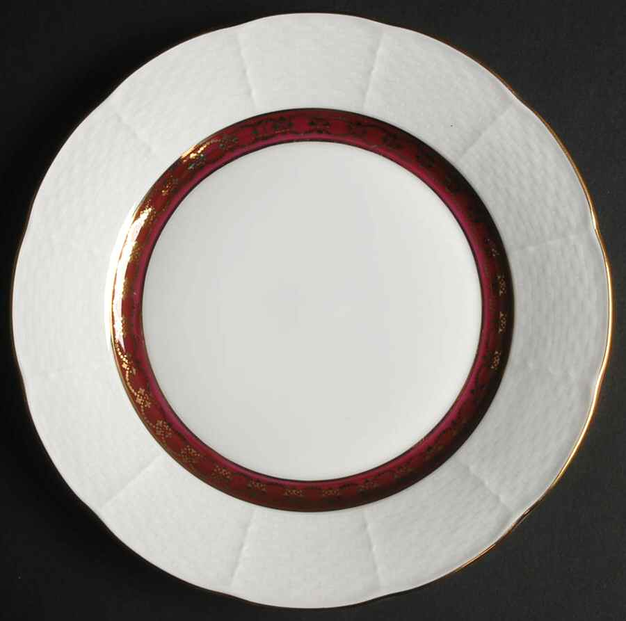 Renaissance Purple Salad Plate by Baum Brothers-1