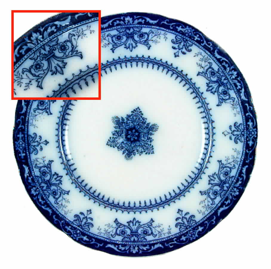 Leicester Salad Plate by Burgess & Leigh-1