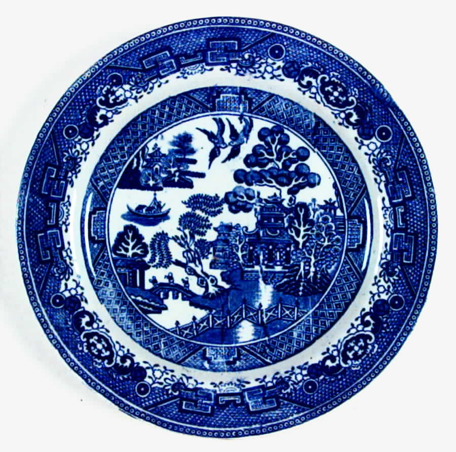 Willow Blue Dinner Plate by Baker & Co-1