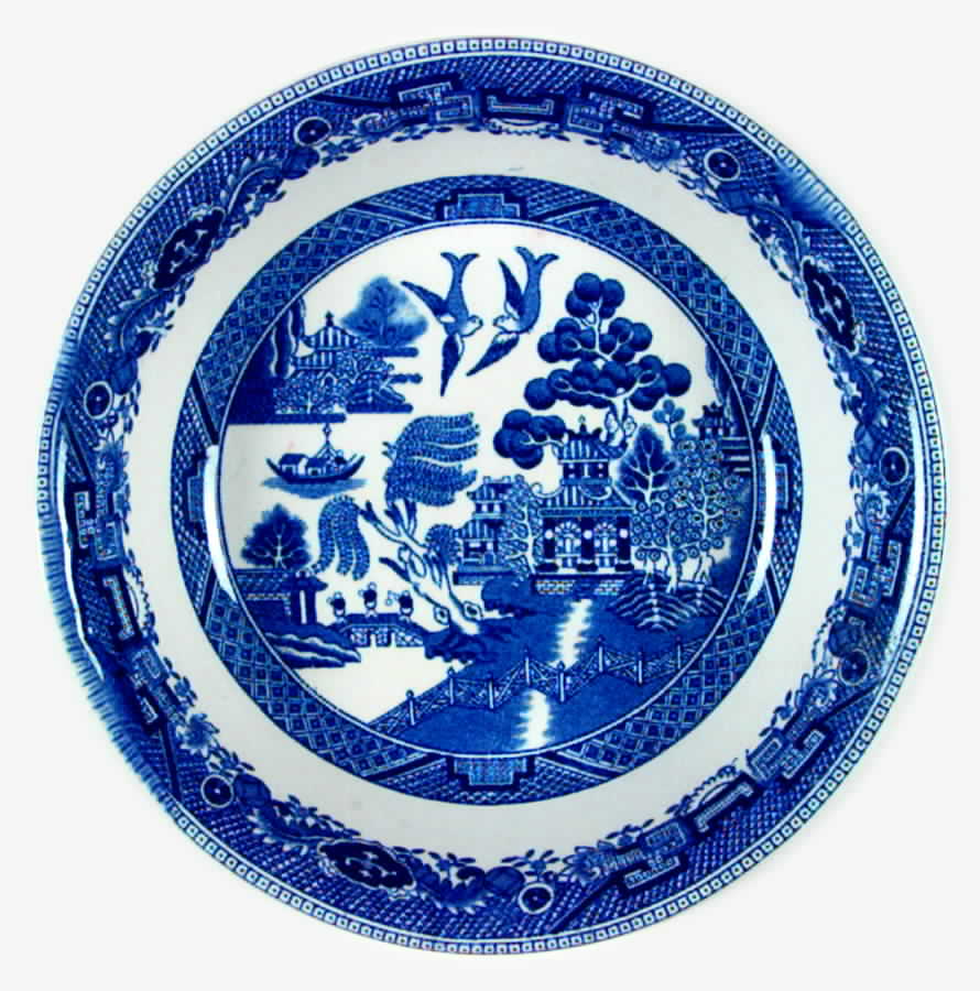 Blue Willow Coupe Soup Bowl by Bridgwood & Son-1