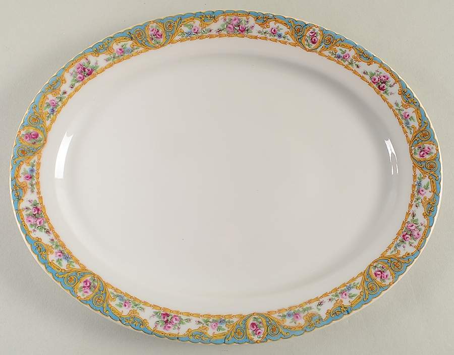 BWD16 11" Oval Serving Platter by Bawo & Dotter-1