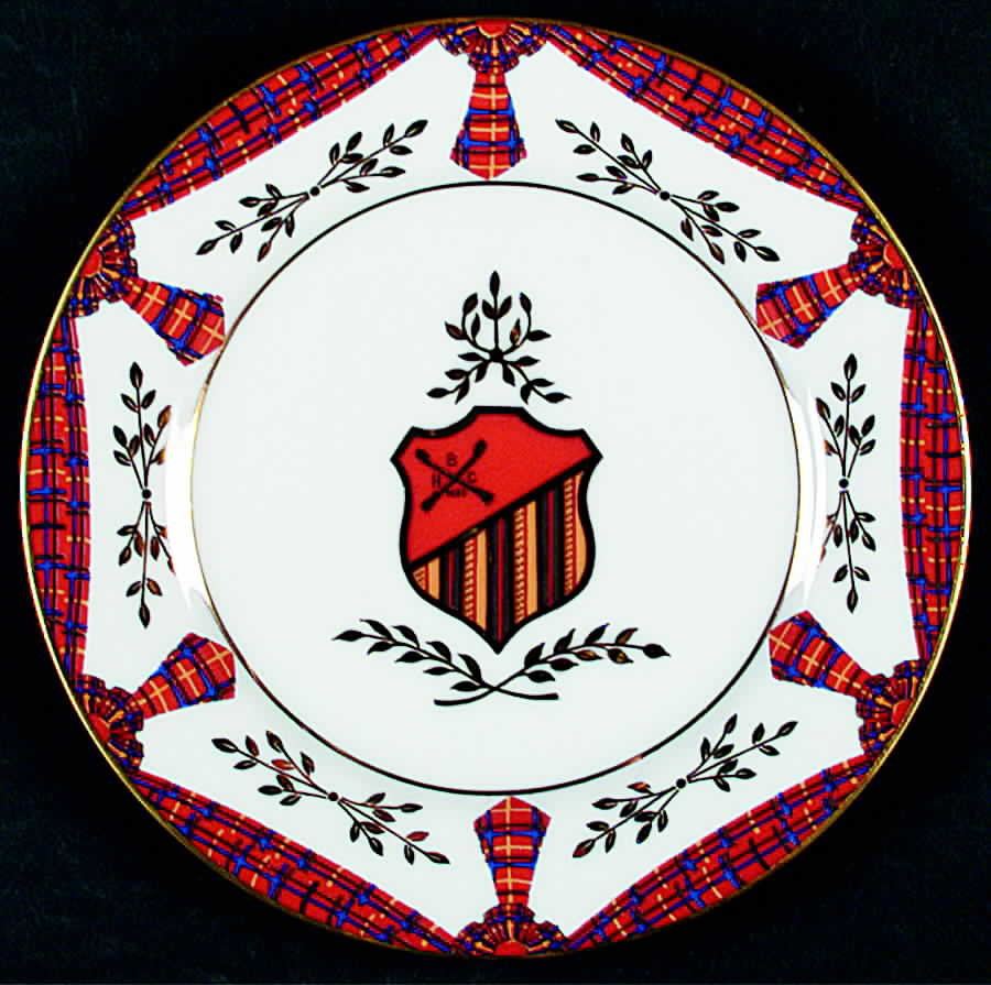 Royal Equestrian Salad Plate by Bombay-1
