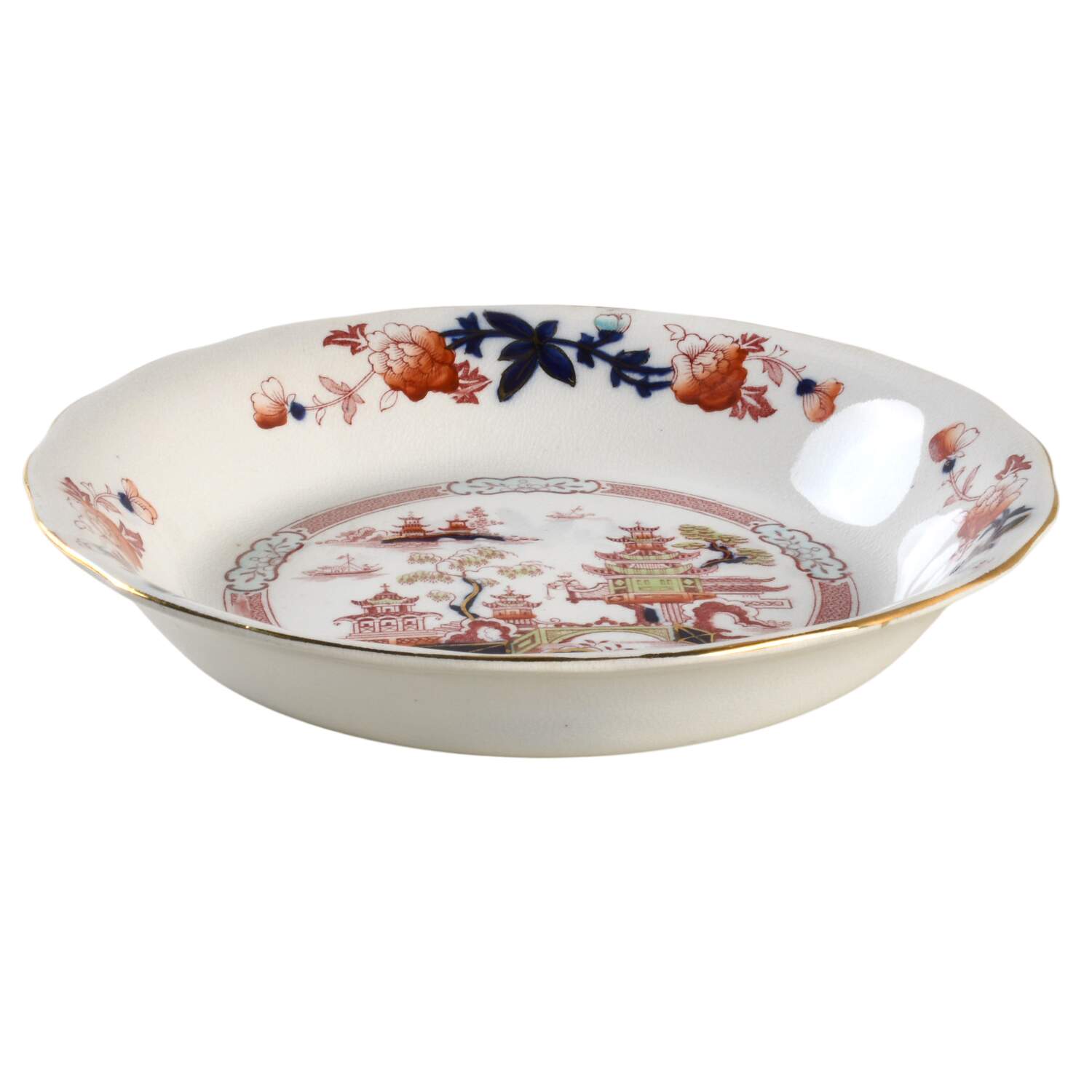 Tonquin Coupe Soup Bowl by Burgess & Leigh-1