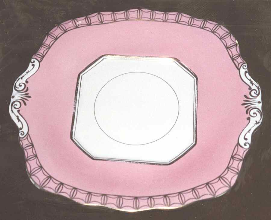 rfd12 Square Handled Cake Plate by Redfern & Drakeford-1