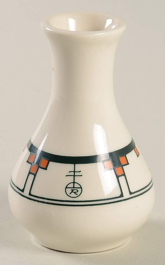 BUF68 3" Bud Vase by Buffalo Pottery-1