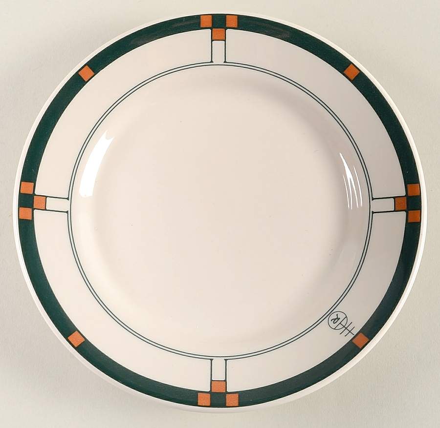 BUF68 Salad Plate by Buffalo Pottery-1
