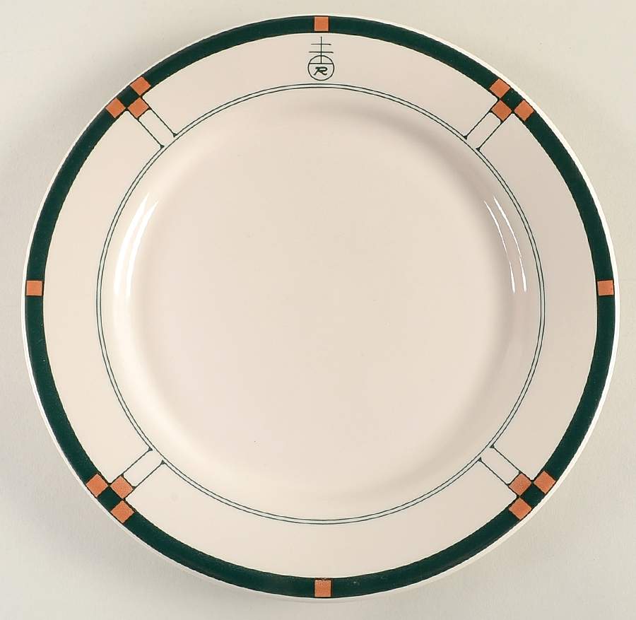 BUF68 Dinner Plate by Buffalo Pottery-1