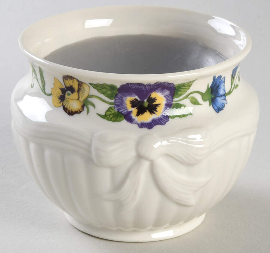 Enchanted Garden (Giftware) Votive Candleholder by Belleek Pottery (Ireland)-1