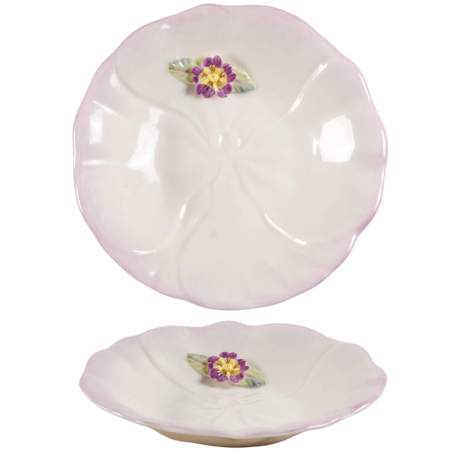 Enchanted Garden (Giftware) Round Dish by Belleek Pottery (Ireland)-1
