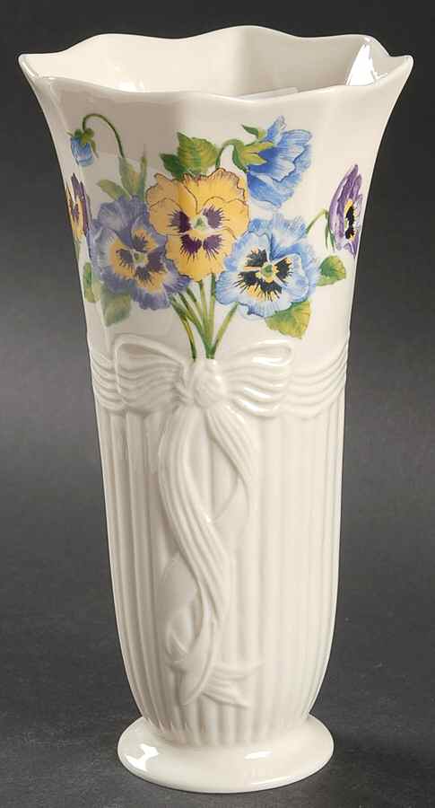 Enchanted Garden (Giftware) 8" Vase by Belleek Pottery (Ireland)-1