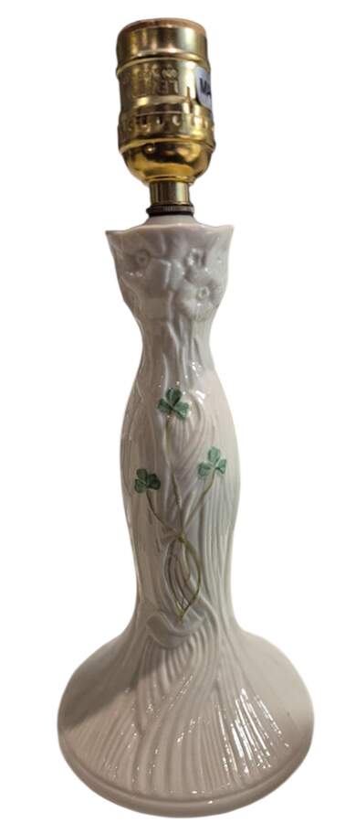 Daisy (Giftware) Lamp No Shade by Belleek Pottery (Ireland)-1