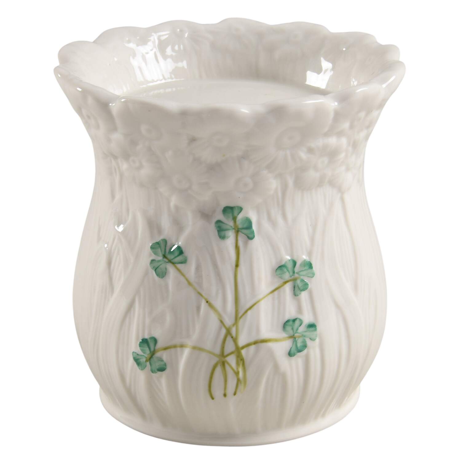 Daisy (Giftware) 4" Pillar Candleholder by Belleek Pottery (Ireland)-1