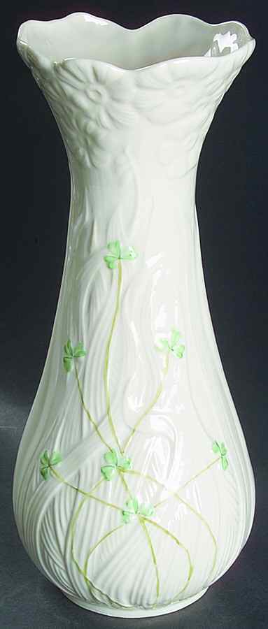 Daisy (Giftware) 10" Vase by Belleek Pottery (Ireland)-1