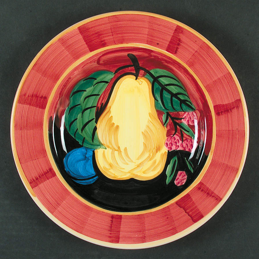 Antique Fruit Dinner Plate by Bella-1