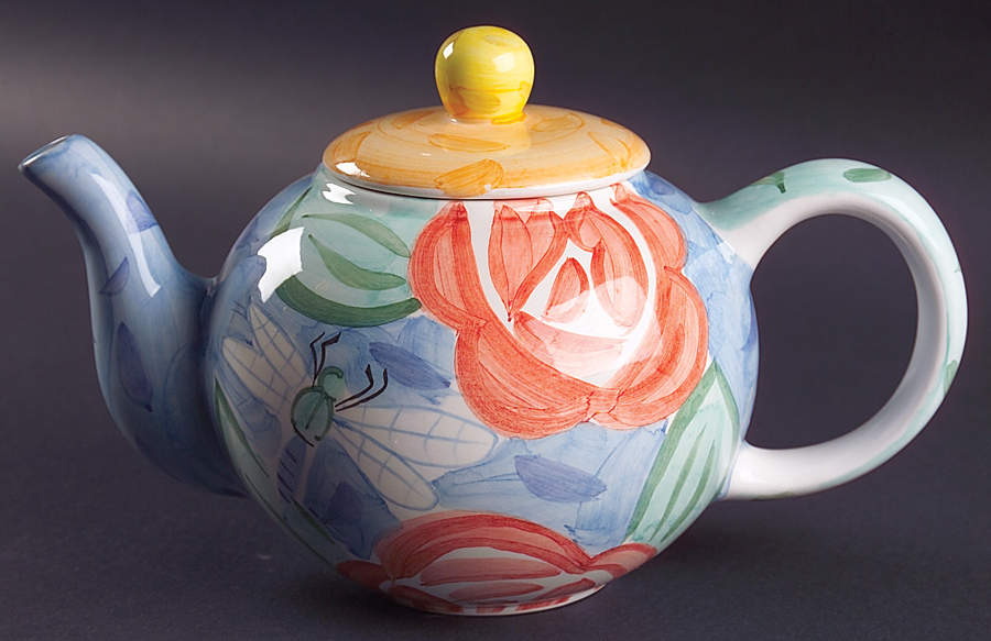 Backyard Friends Teapot & Lid by Bella-1