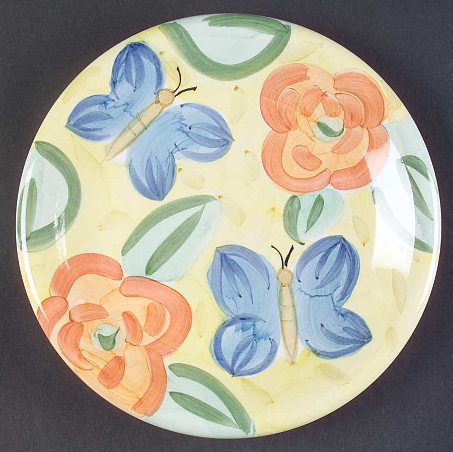 Backyard Friends Salad Plate by Bella-1