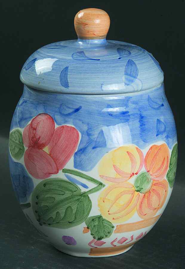 Bouquet Small Canister & Lid by Bella-1