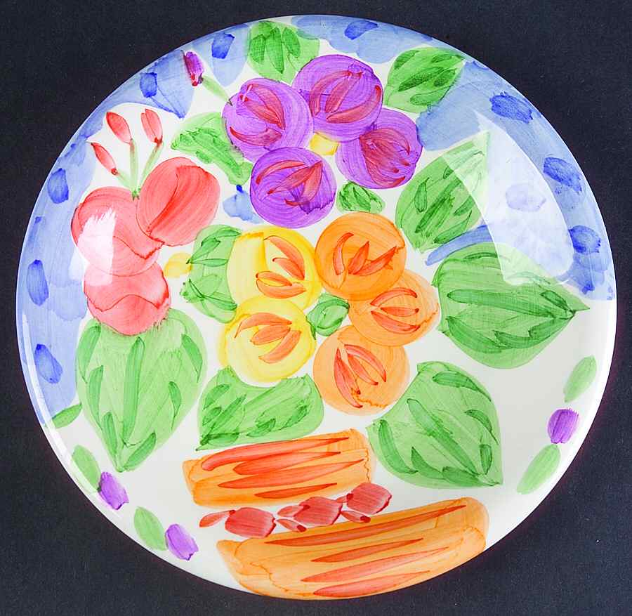 Bouquet Salad Plate by Bella-1