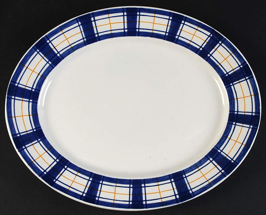 BTT19 12" Oval Serving Platter by Barratts-1